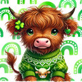 St. Patrick's Day Collection- Cow Wrap 5