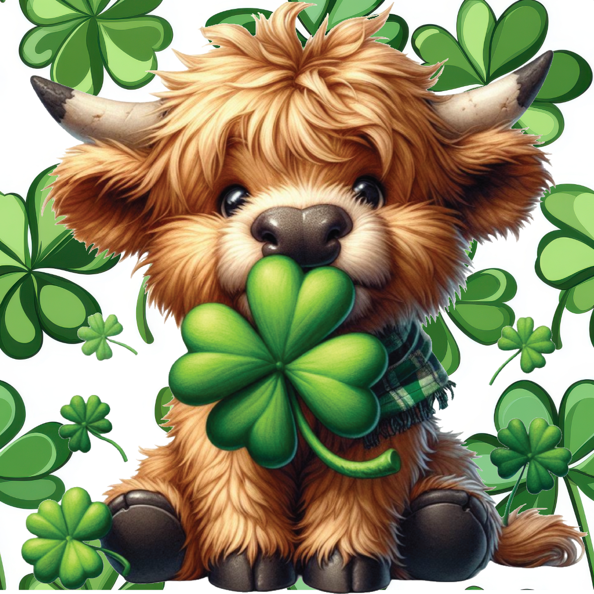 St. Patrick's Day Collection- Cow Wrap 6