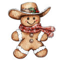 Western Christmas Decal 31