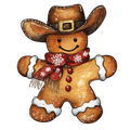 Western Christmas Decal 41