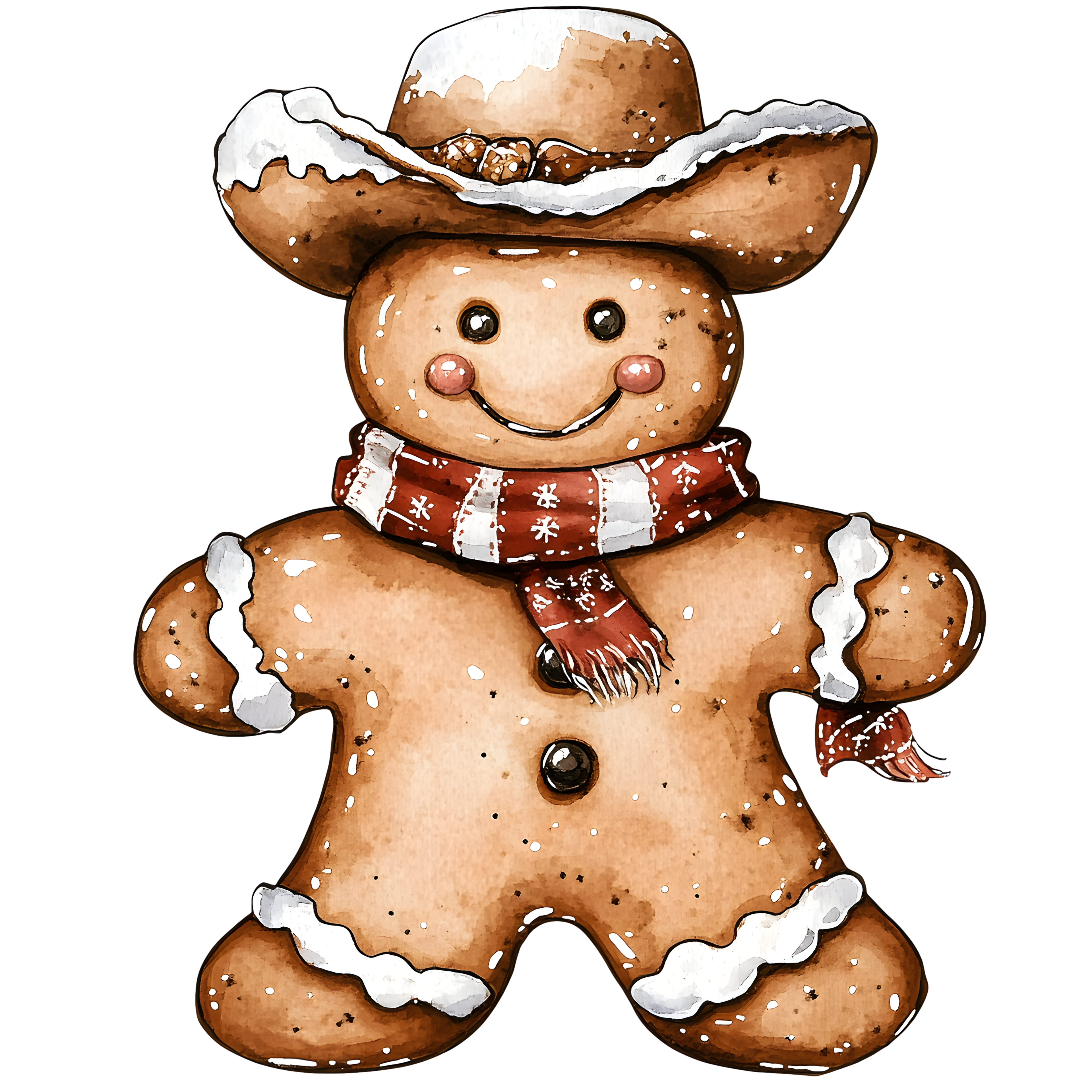 Western Christmas Decal 42