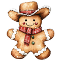 Western Christmas Decal 43