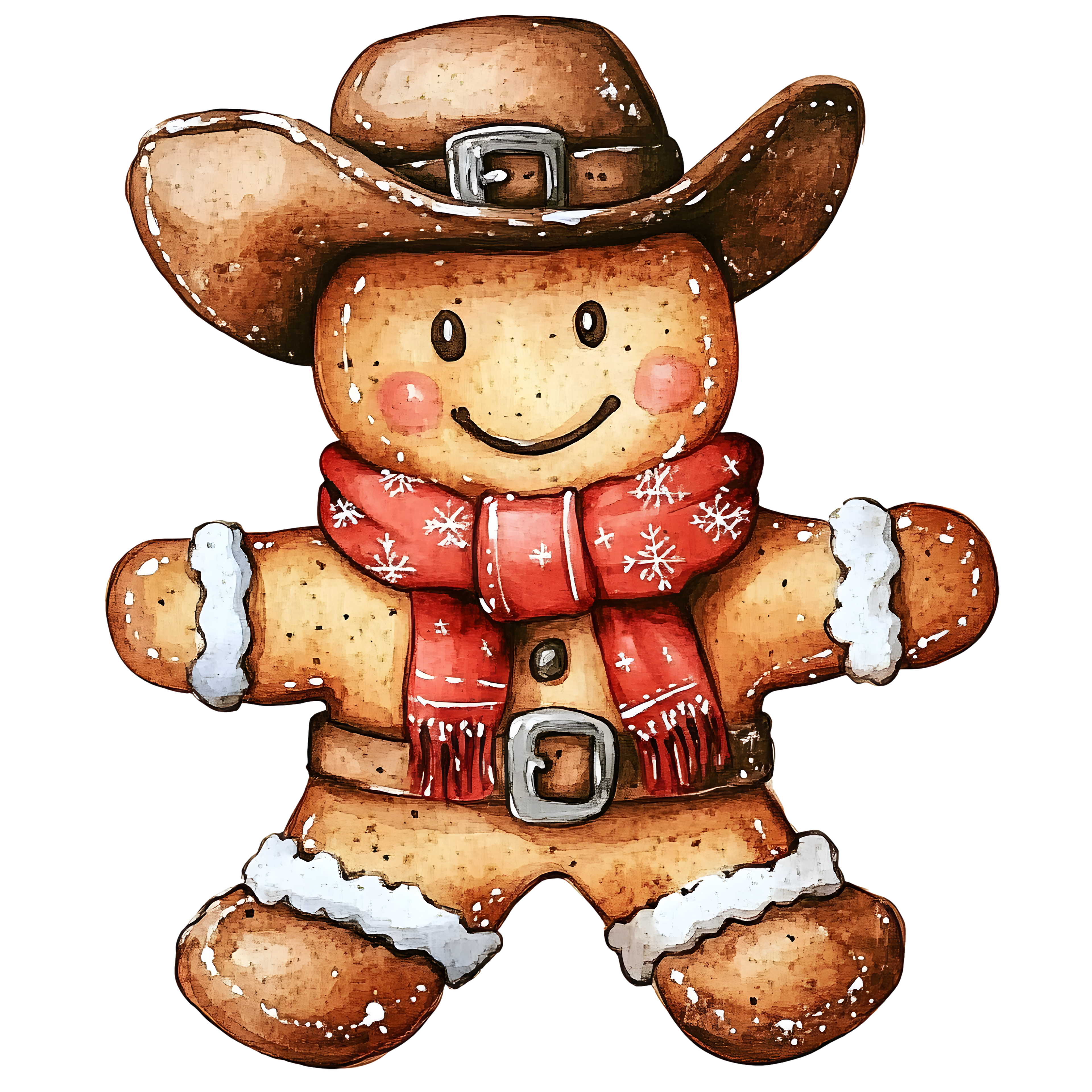 Western Christmas Decal 35