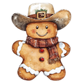 Western Christmas Decal 36
