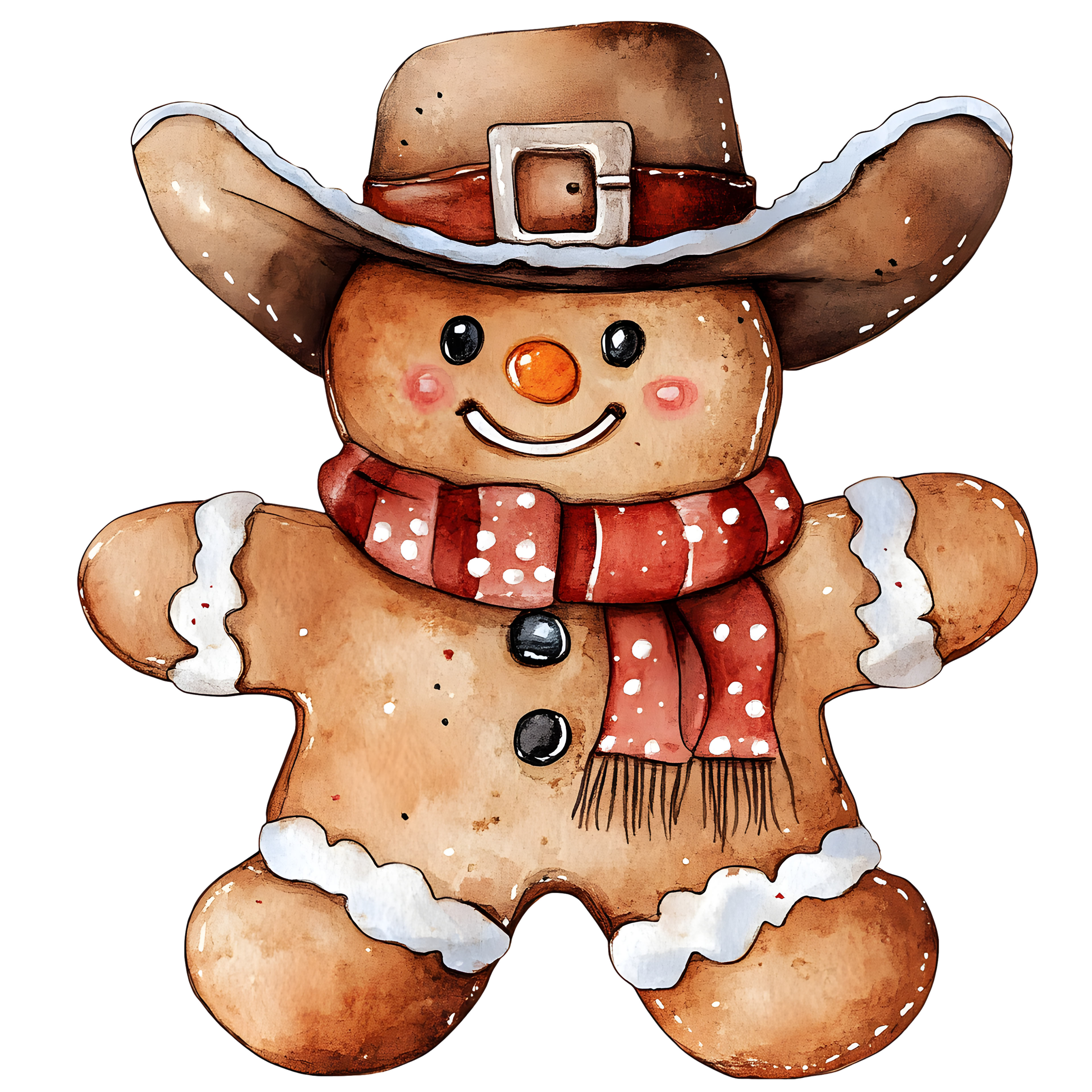 Western Christmas Decal 37