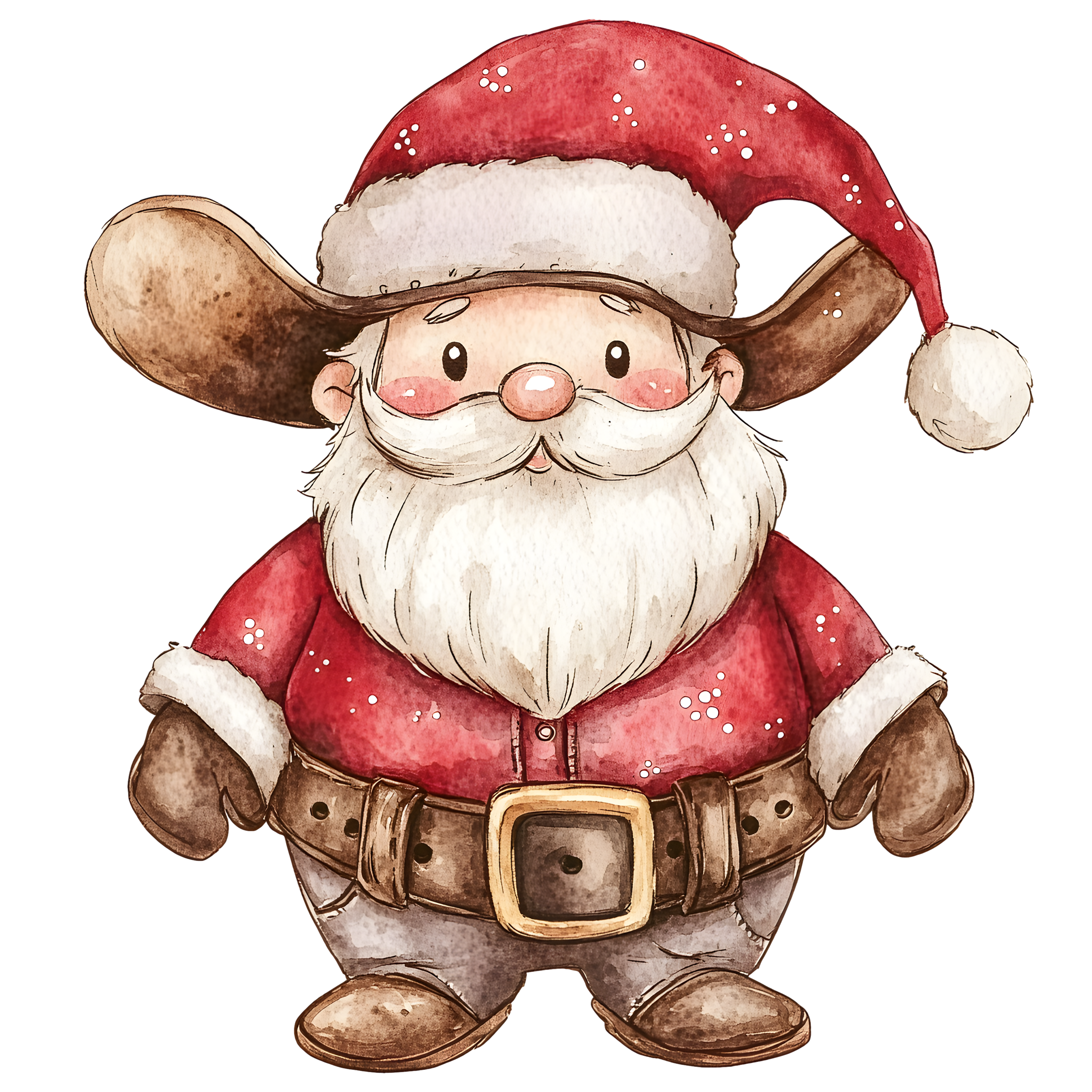 Western Christmas Decal 50