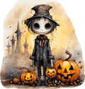 Creepy Guy w Pumpkin