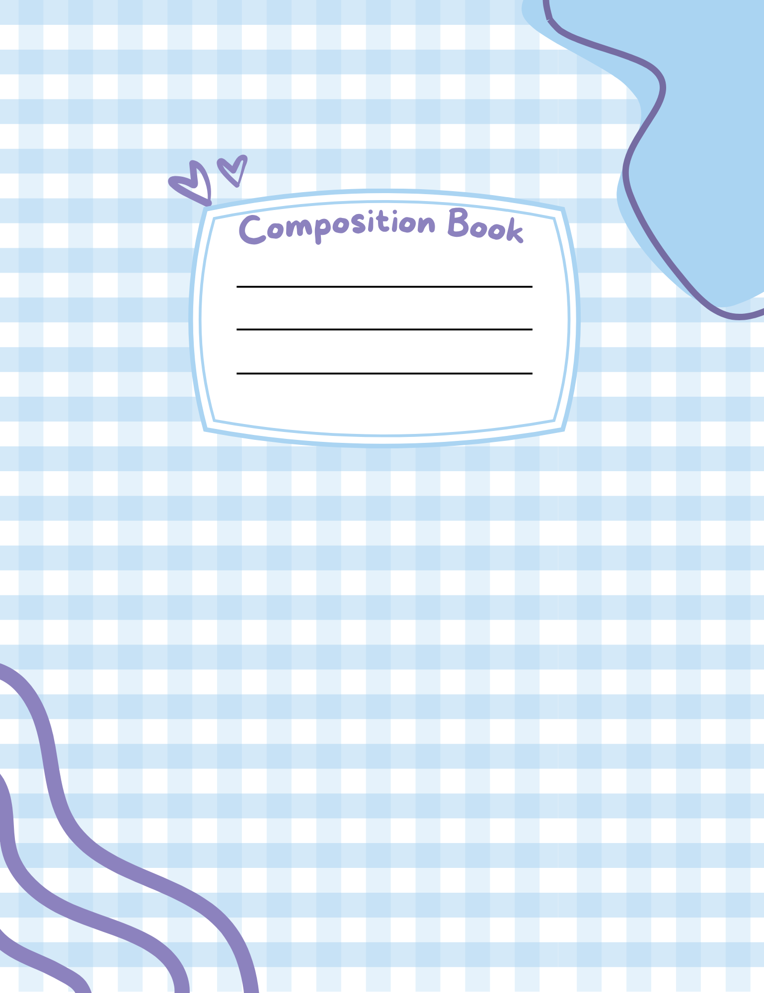 Softer-Themed Composition Notebooks VINYL ONLY