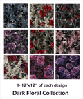 Dark Floral Collection