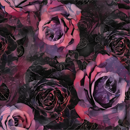 Dark Floral Collection- Vinyl 8