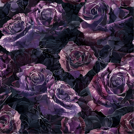 Dark Floral Collection- Vinyl 9