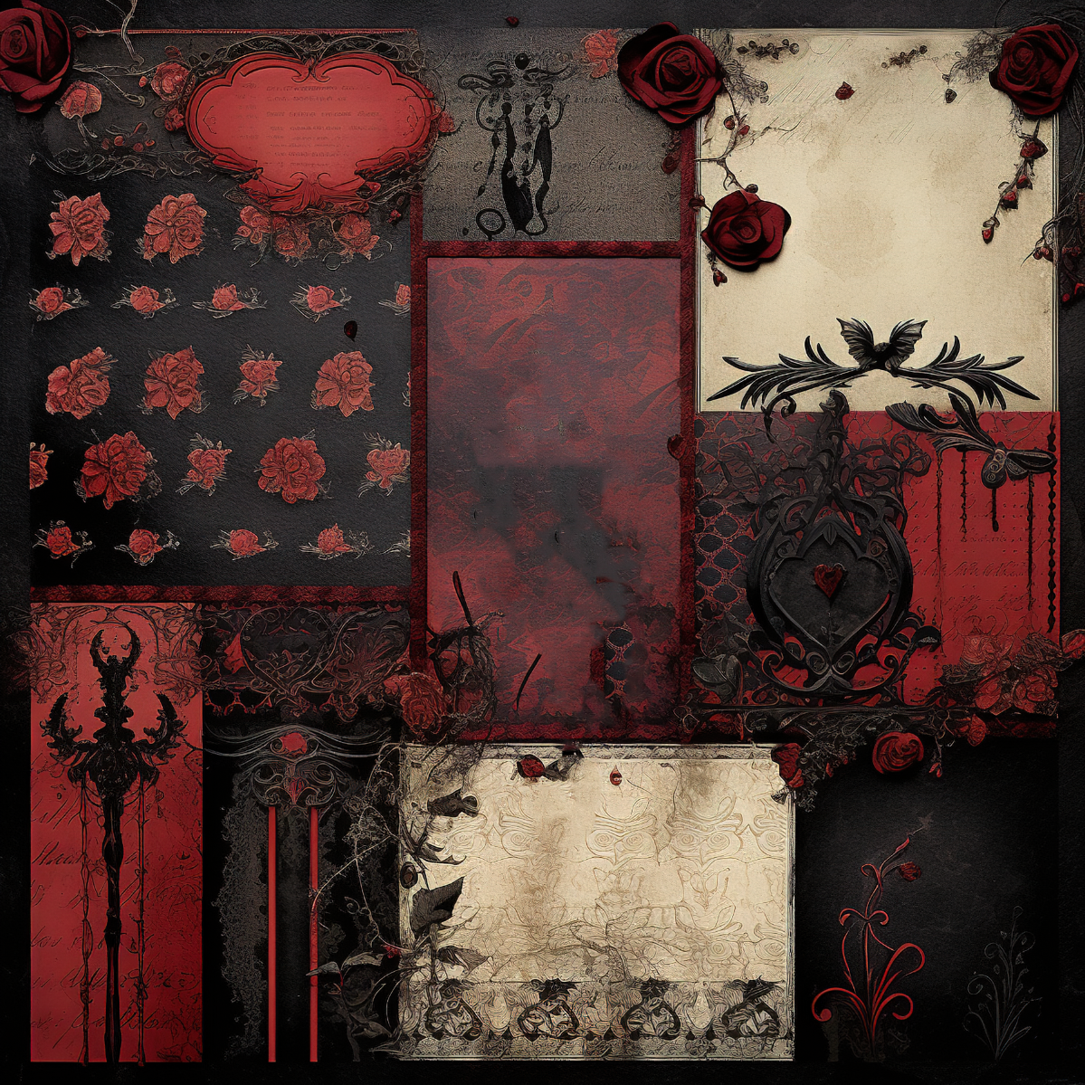 Gothic Candle Collection- Vinyl 3