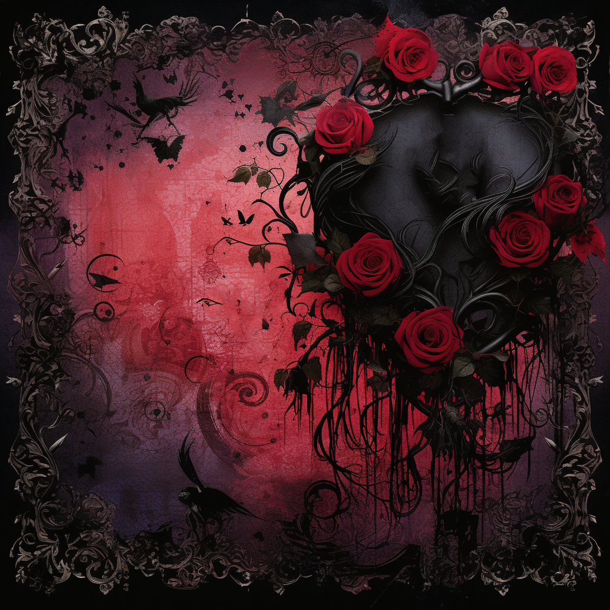 Gothic Candle Collection- Vinyl 5