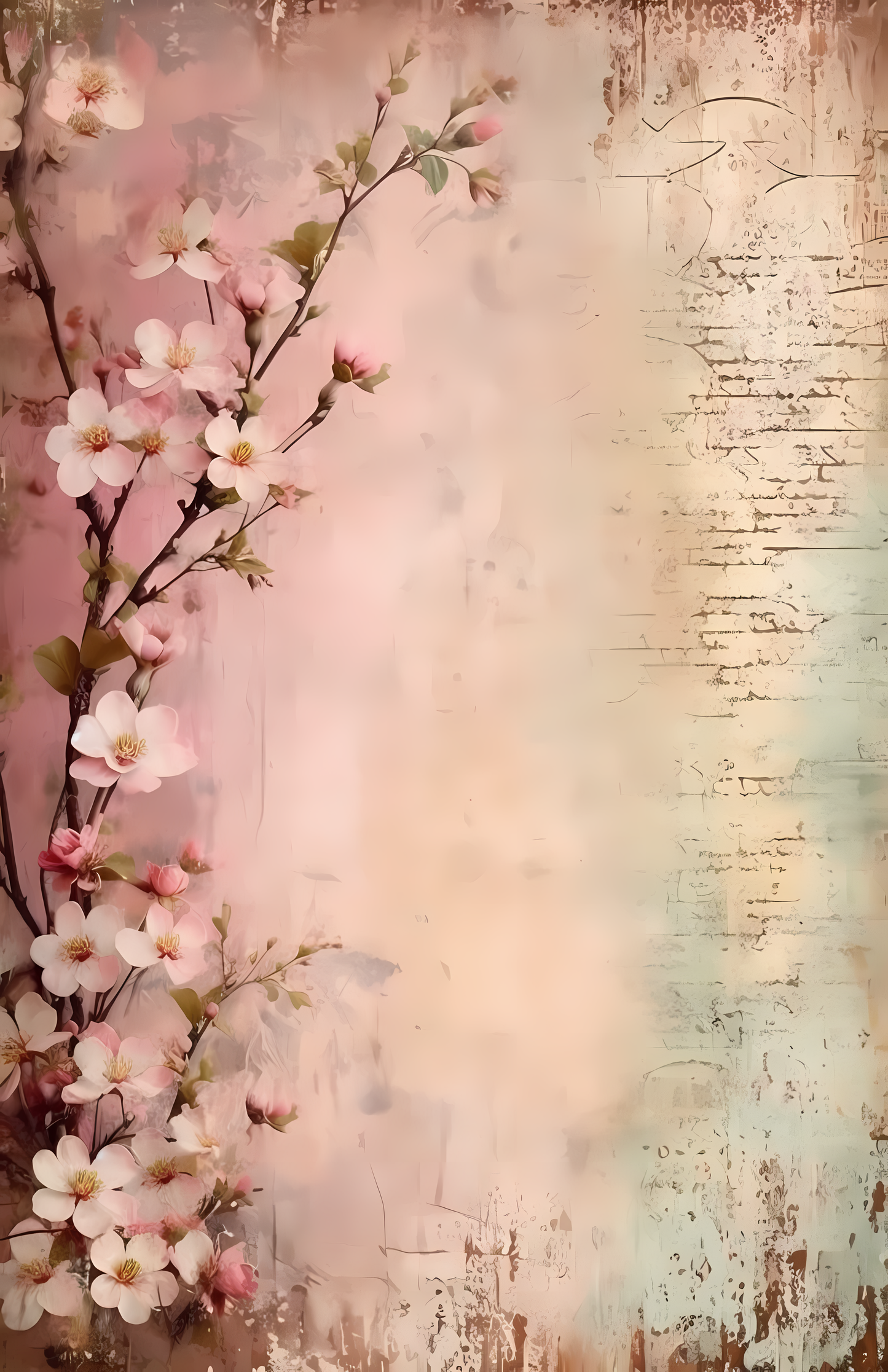 Distressed Pink 1