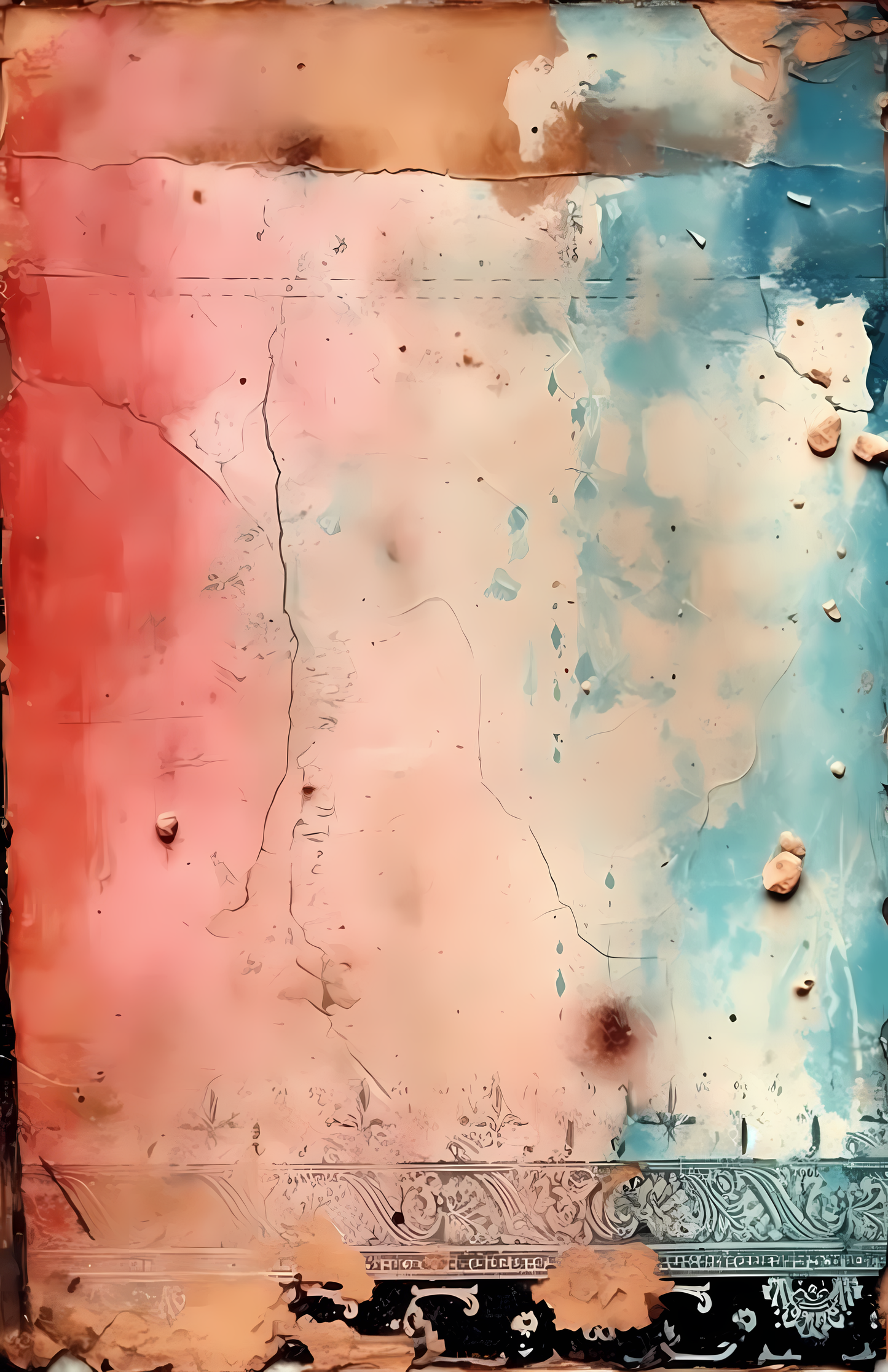 Distressed Pink 3