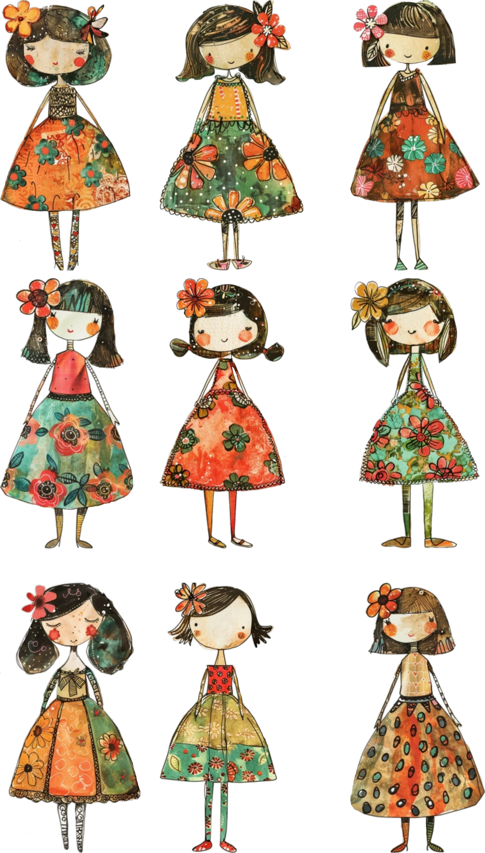 Doll Element Sheet 2