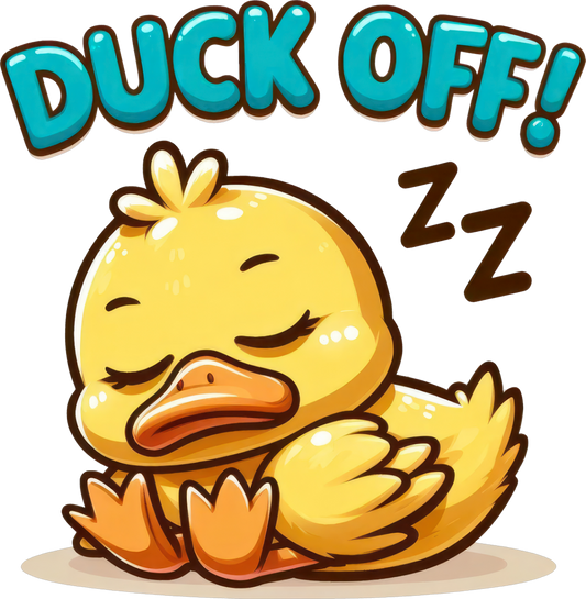 Duck off Decal