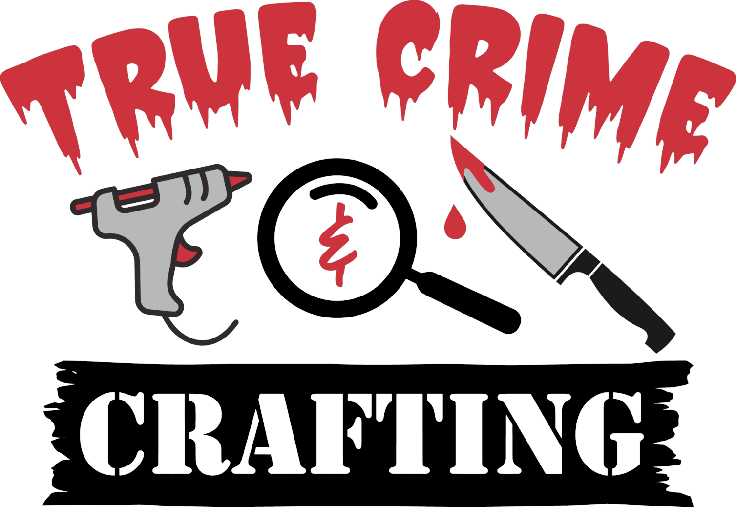 Collection E-True Crime & Crafting Decal