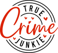Collection E-True Crime Junkie Decal