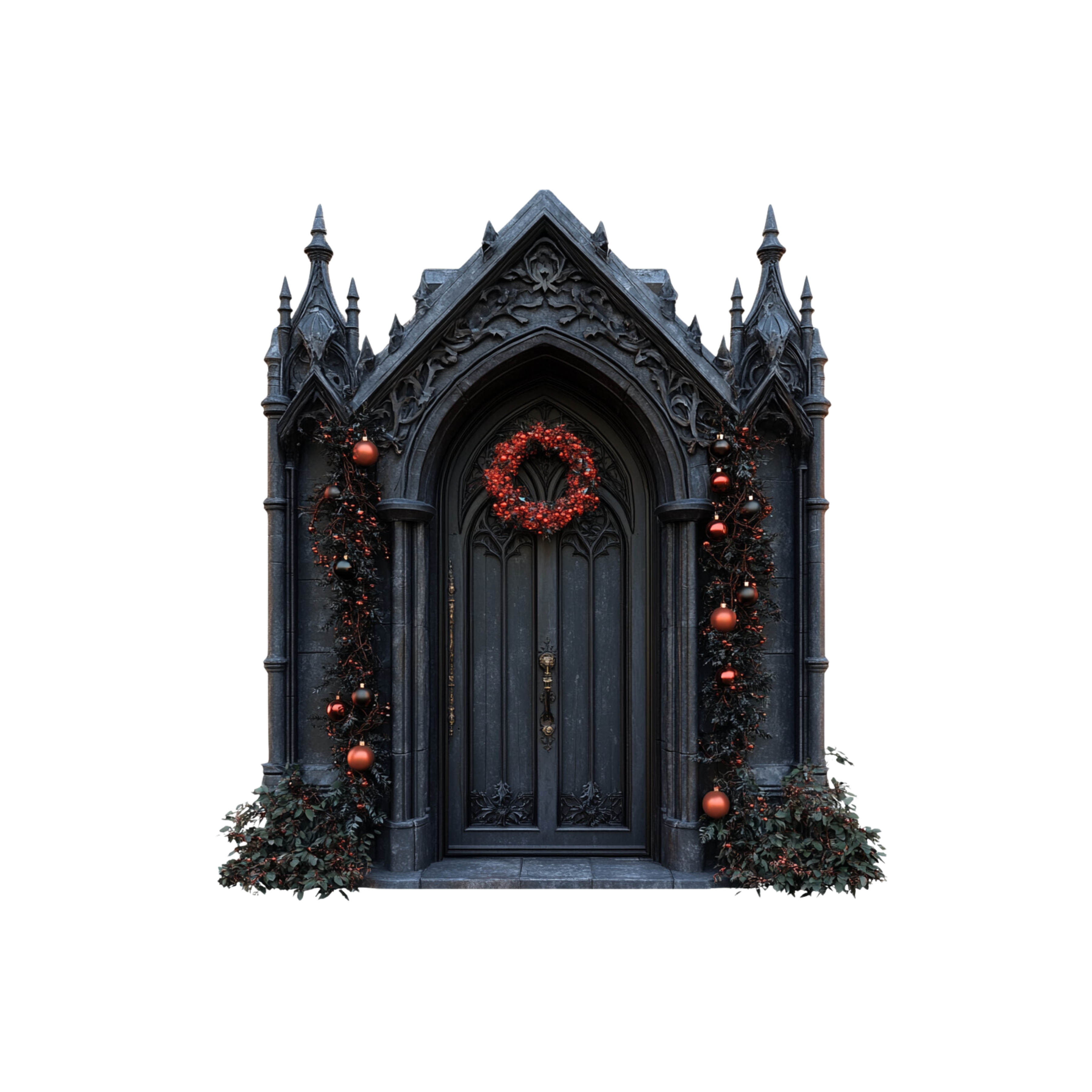 Gothic Christmas Decal 34