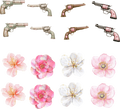 Petals & Pistols Mixed Element Sheet