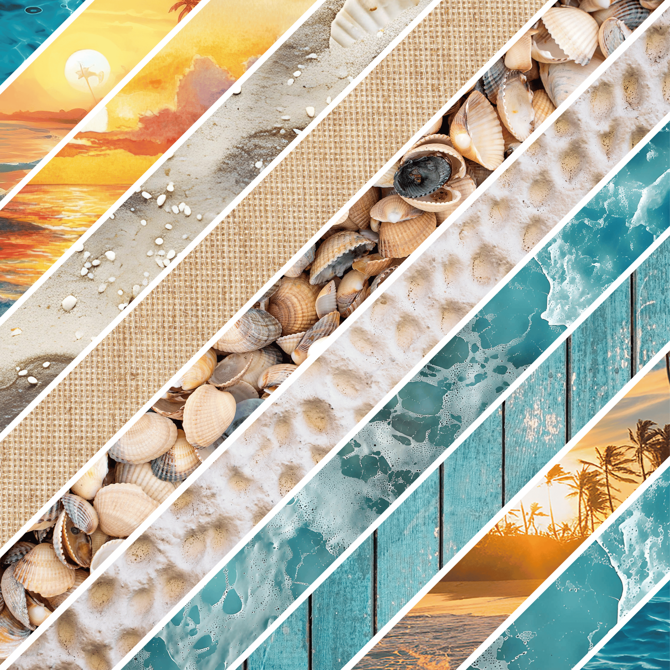 Em's Beach Mixed Media 1