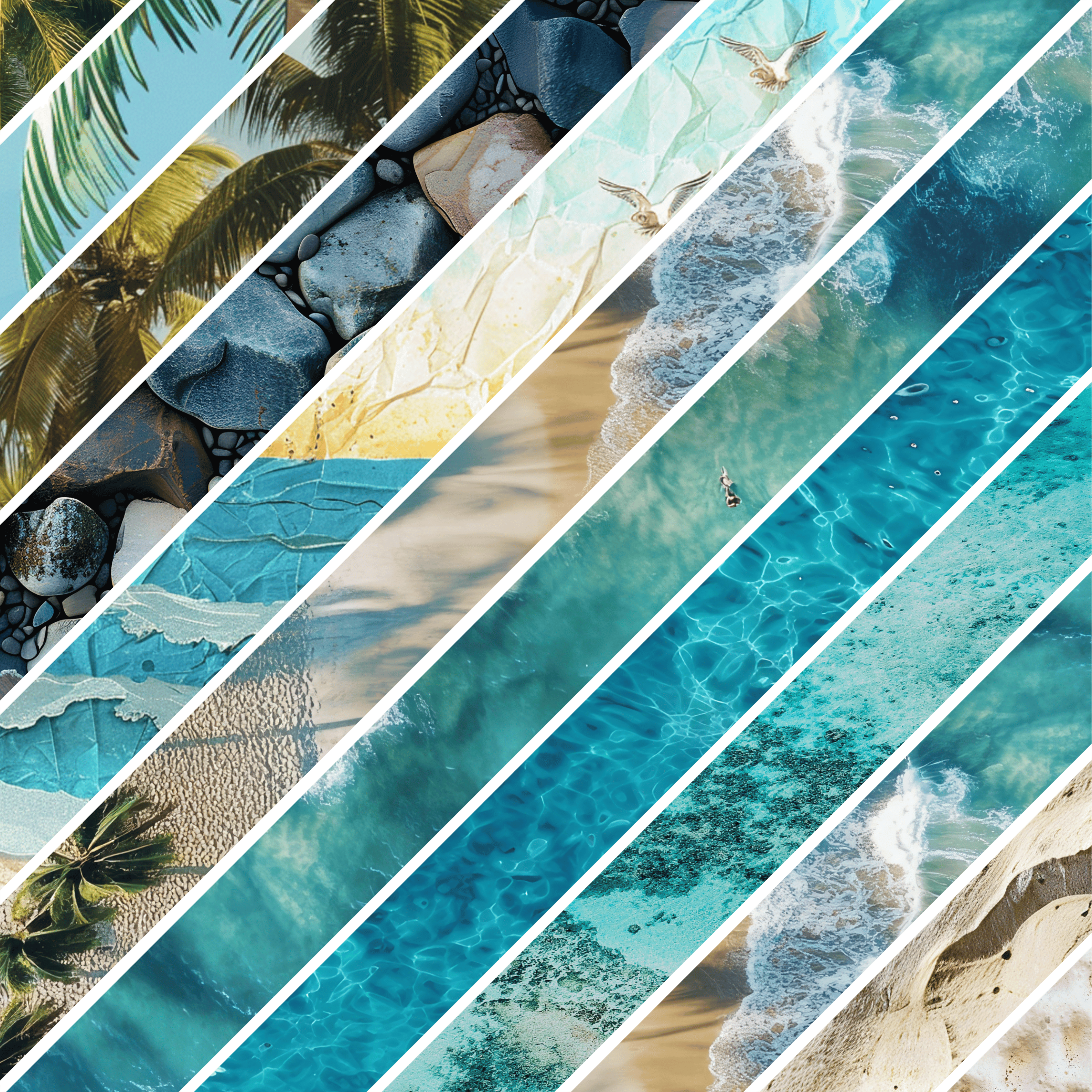 Em's Beach Mixed Media 2