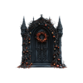 Gothic Christmas Decal 36