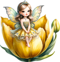Fairy in Flower 2