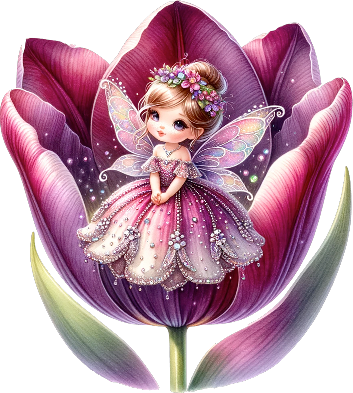 Fairy in Flower 3