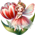Fairy in Flower 5