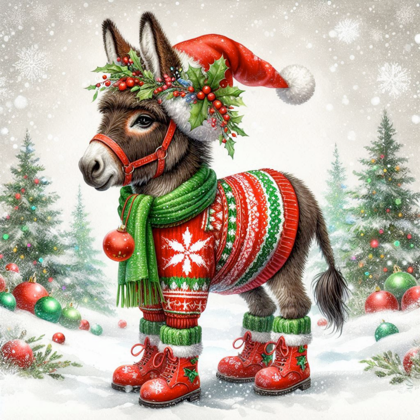 Festive Donkey Collection -Vinyl 2