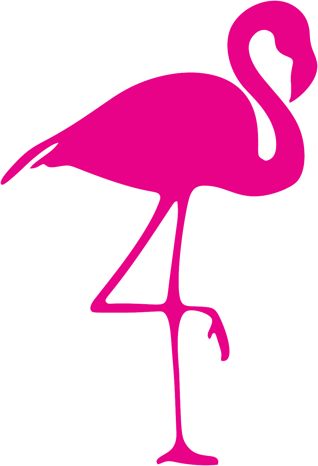 Flamingo Decal 1