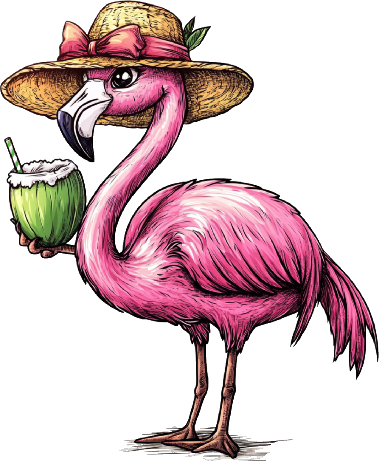 Flamingo Decal 5