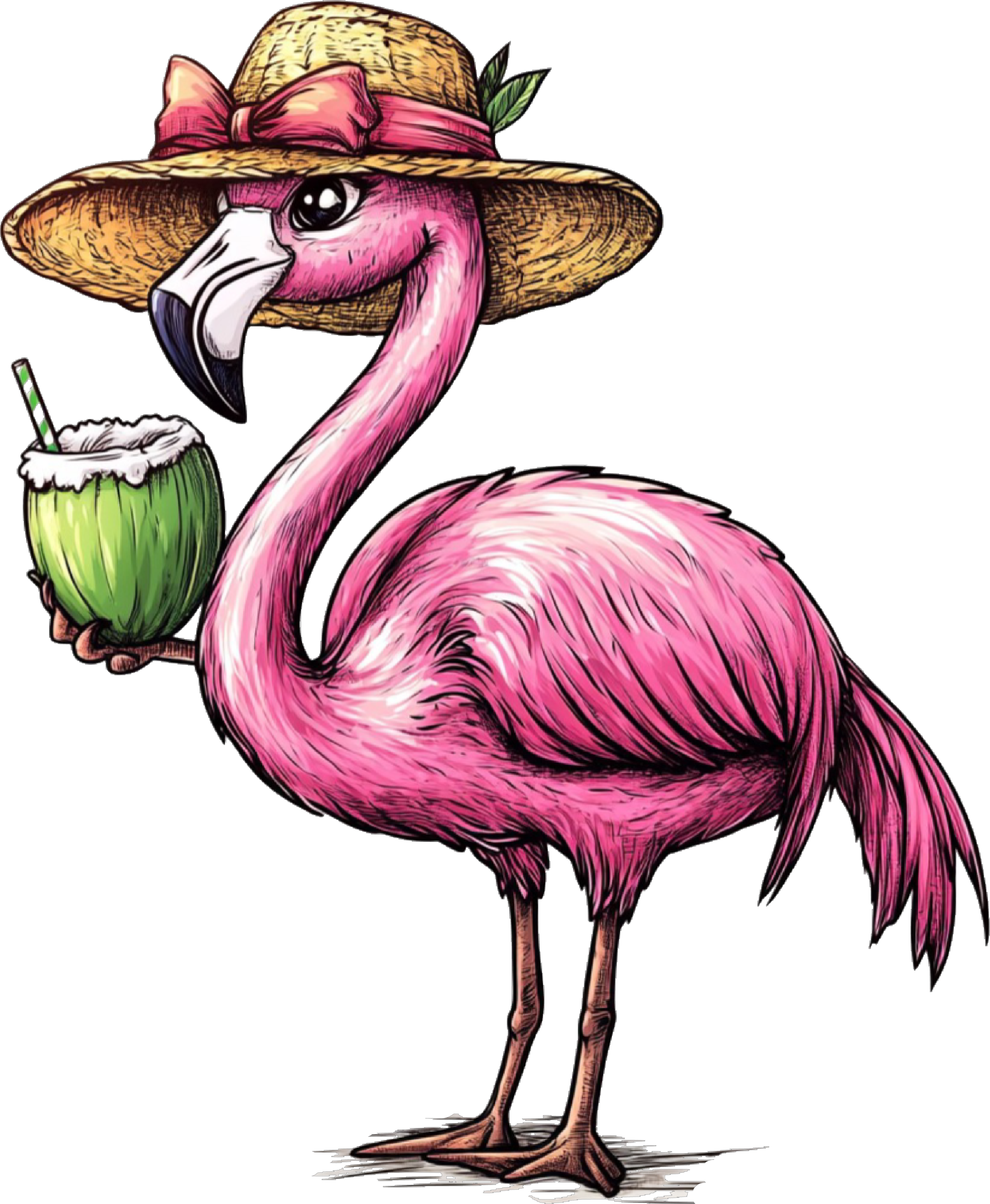 Flamingo Decal 5