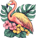 Flamingo Decal 6