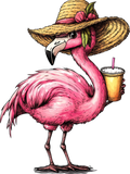 Flamingo Decal 9