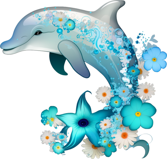 Floral Dolphin