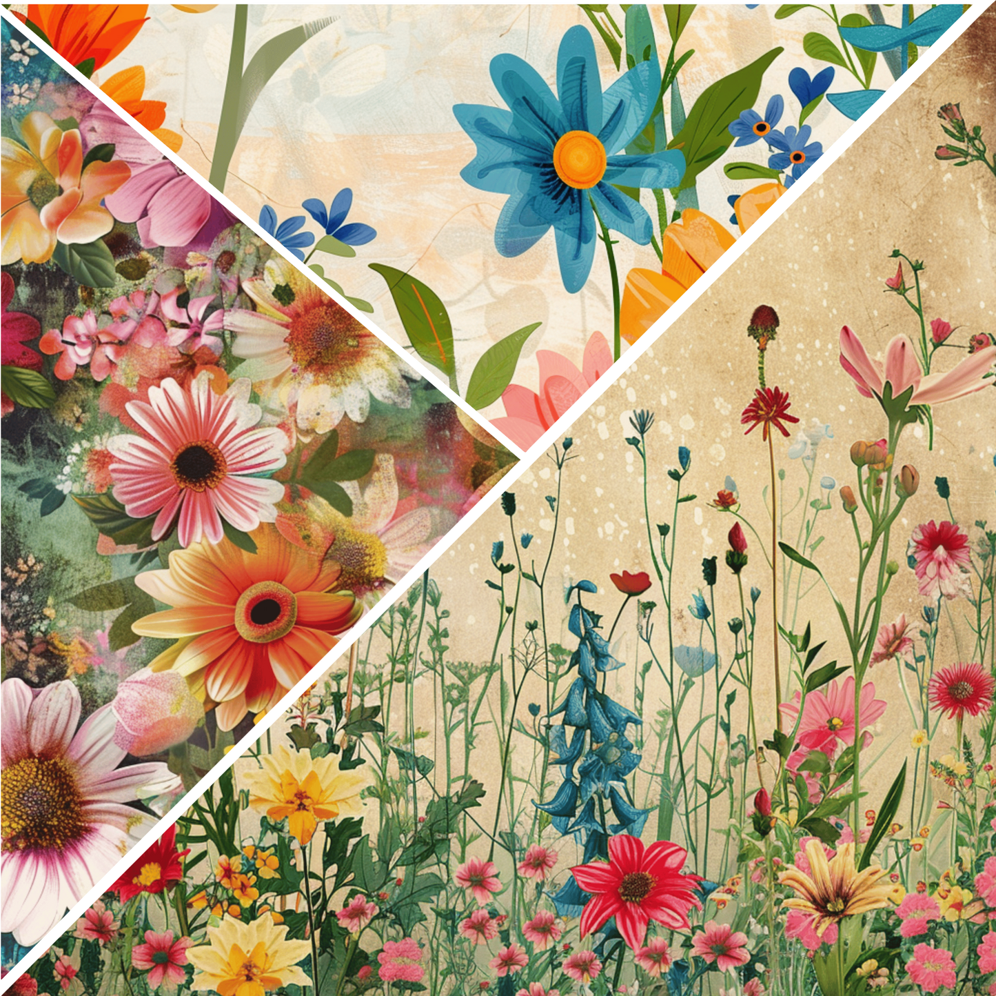 FLORAL MIXED MEDIA 7