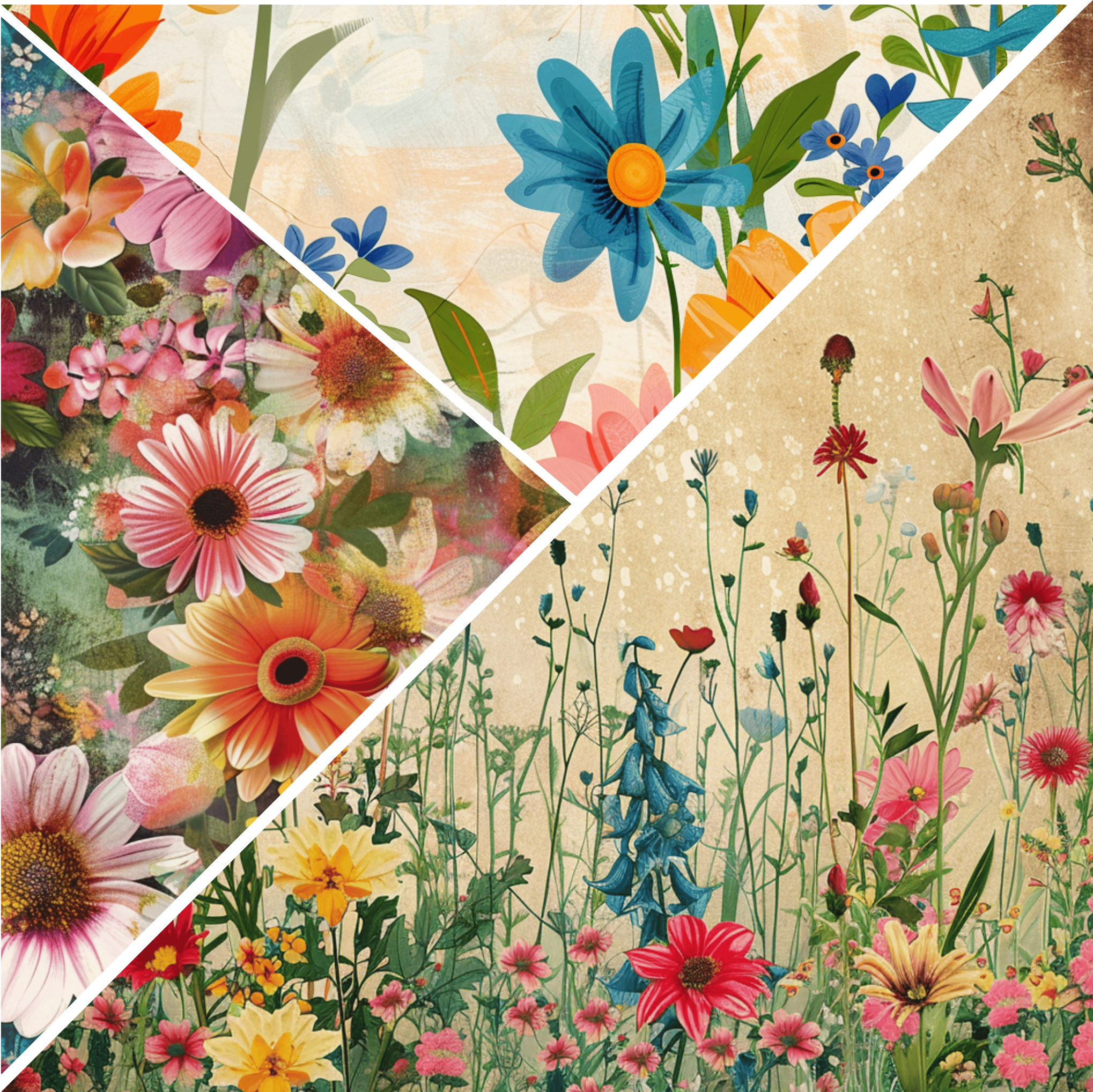 FLORAL MIXED MEDIA 7