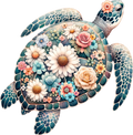 Floral Sea Turtle 2