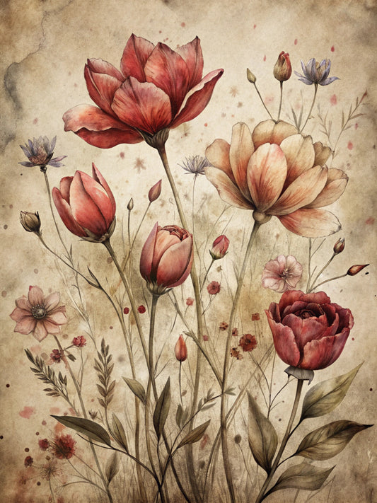 Floral vinyl 39