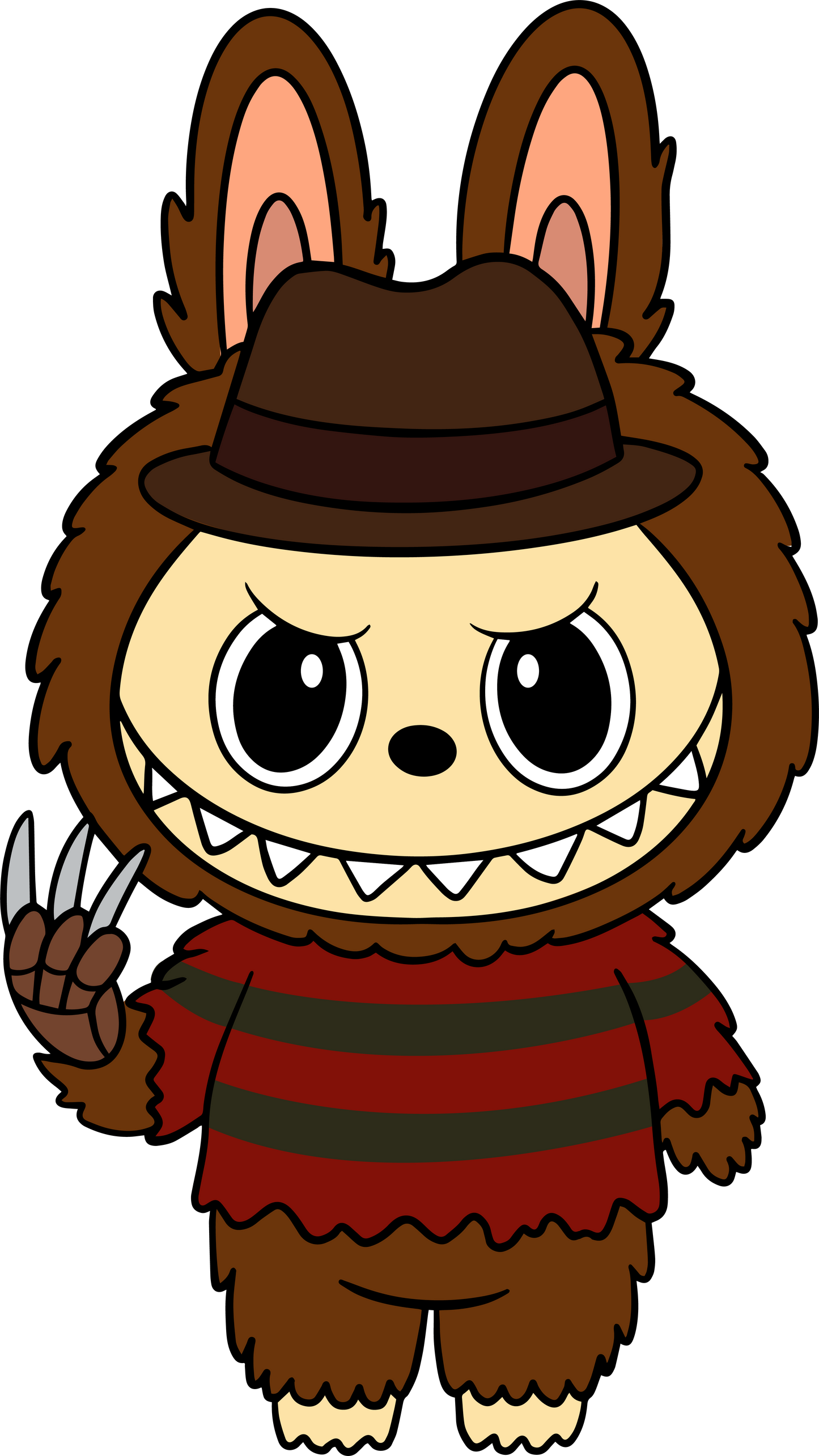 Halloween Labubu Freeddy