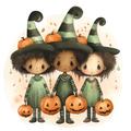 Friends Halloween Decal 1