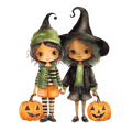 Friends Halloween Decal 3