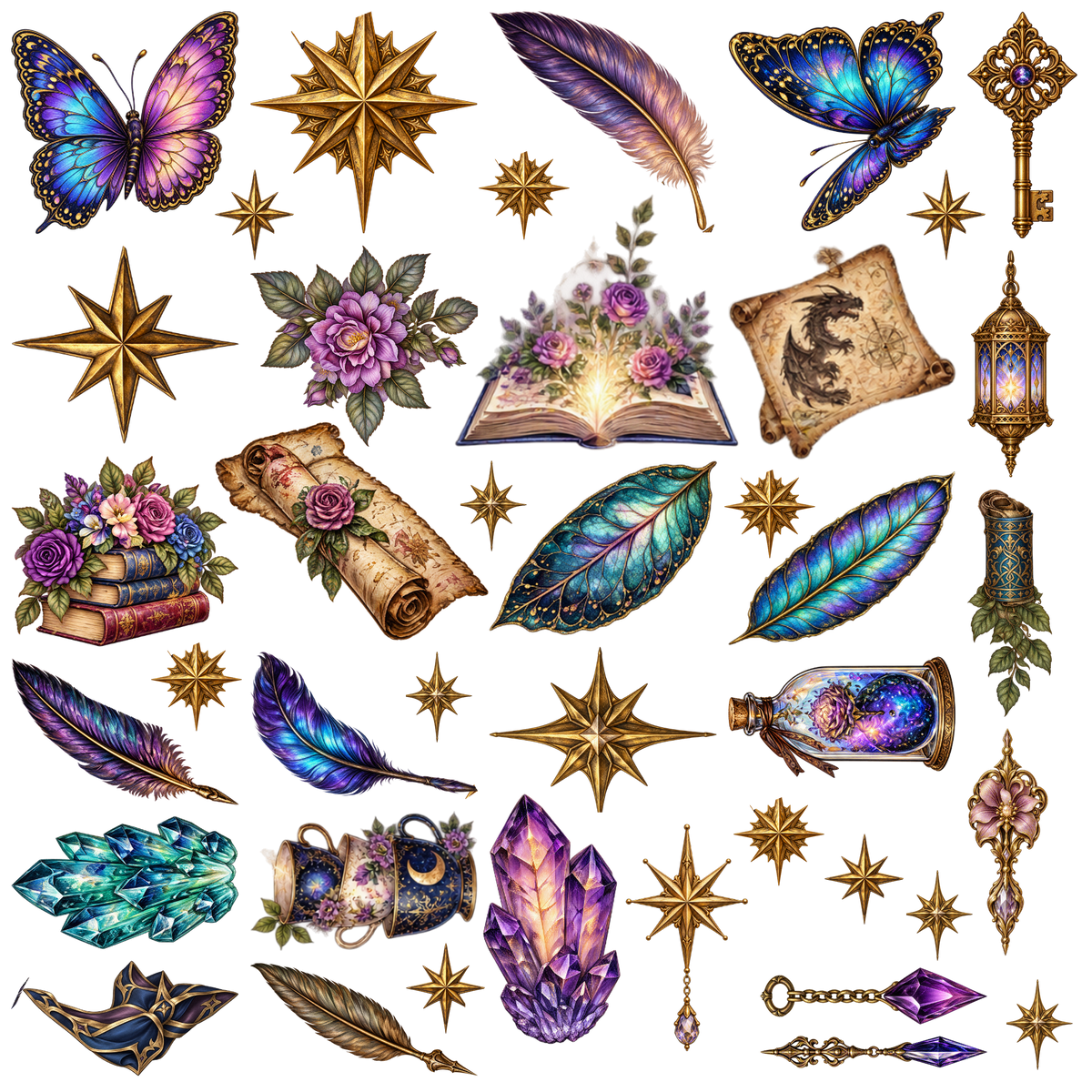 Mystical Element Sheet 2