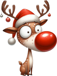 Funny Reindeer-Deer 2