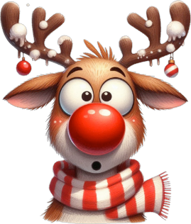 Funny Reindeer-Deer 3