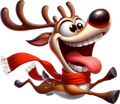Funny Reindeer-Deer 4
