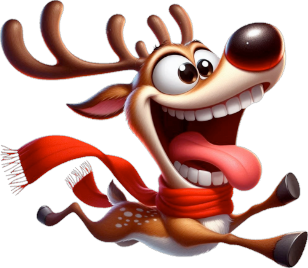 Funny Reindeer-Deer 4